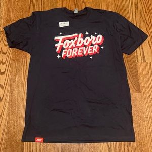 FOXBORO FOREVER Edelman TEE SIZE L COLOR NAVY